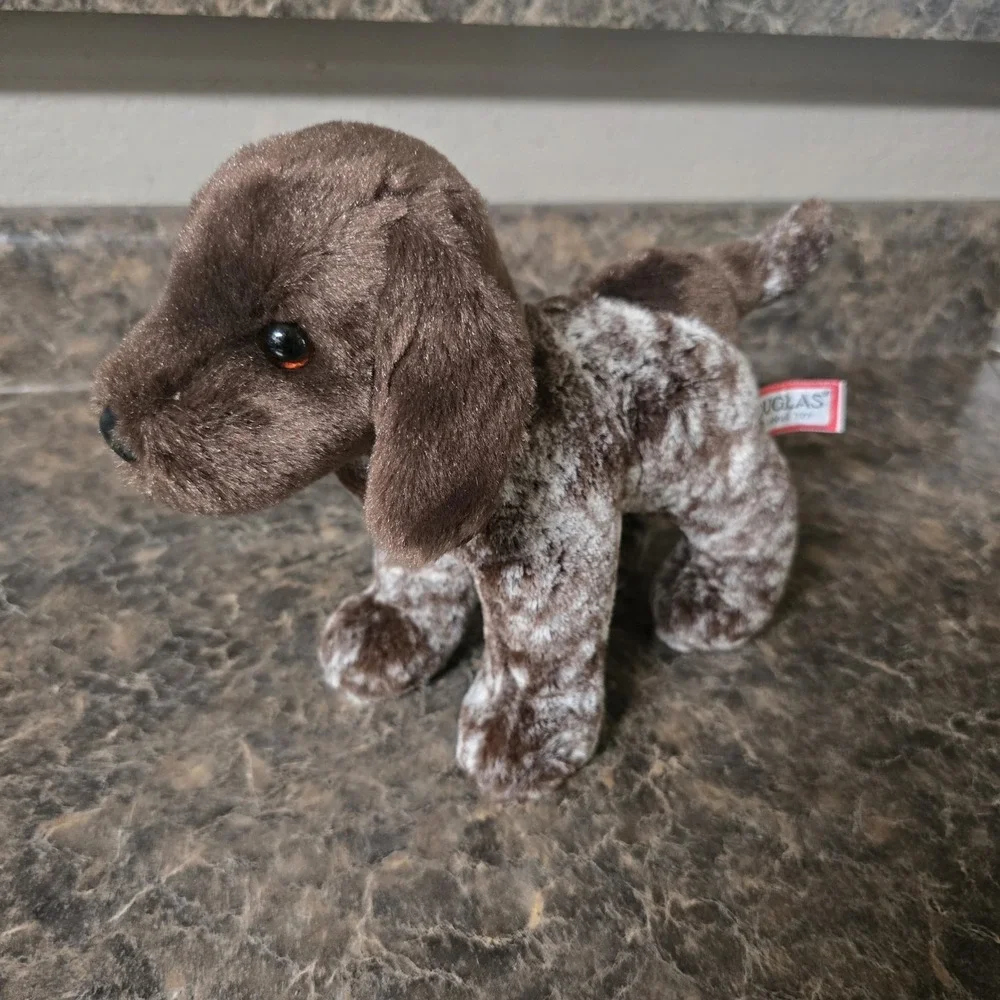 Douglas Ivan German Shorthaired Pointer GSP Dog Plush Stuffed‎ Animal Approx  9